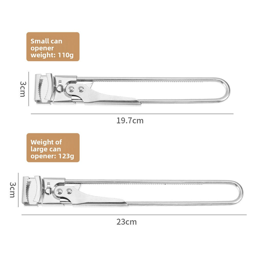 Stainless steel bottle opener