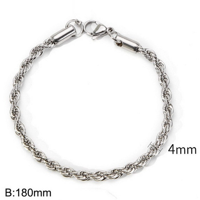 Stainless steel bracelet