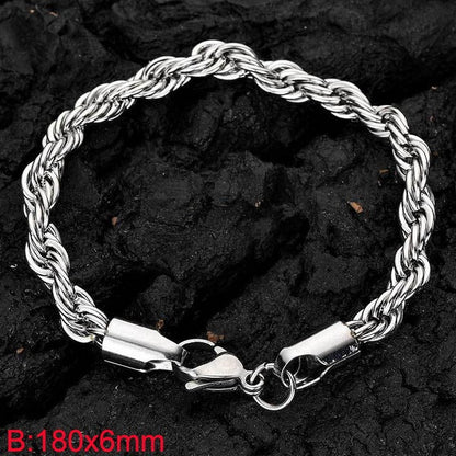 Stainless steel bracelet
