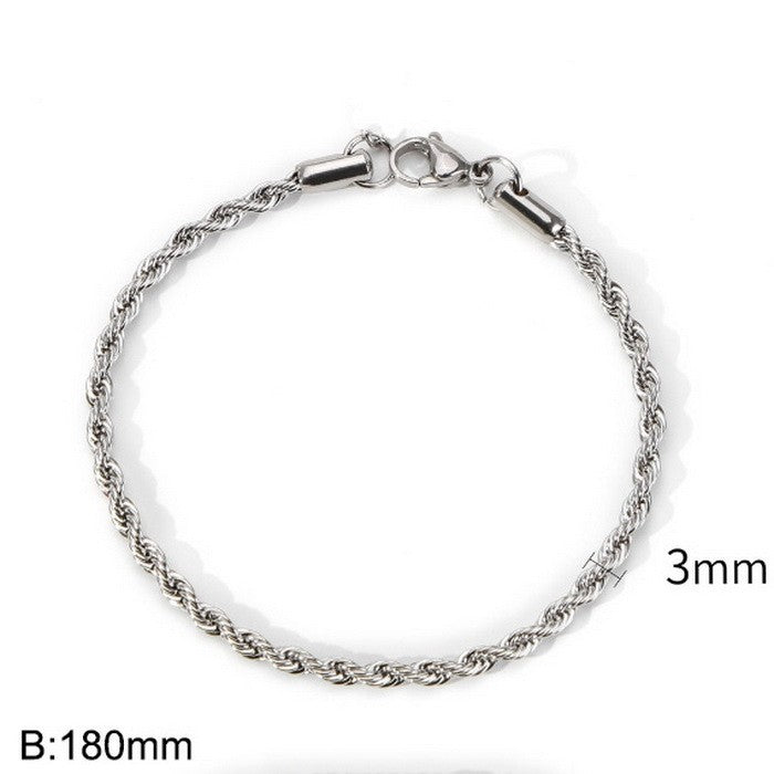Stainless steel bracelet