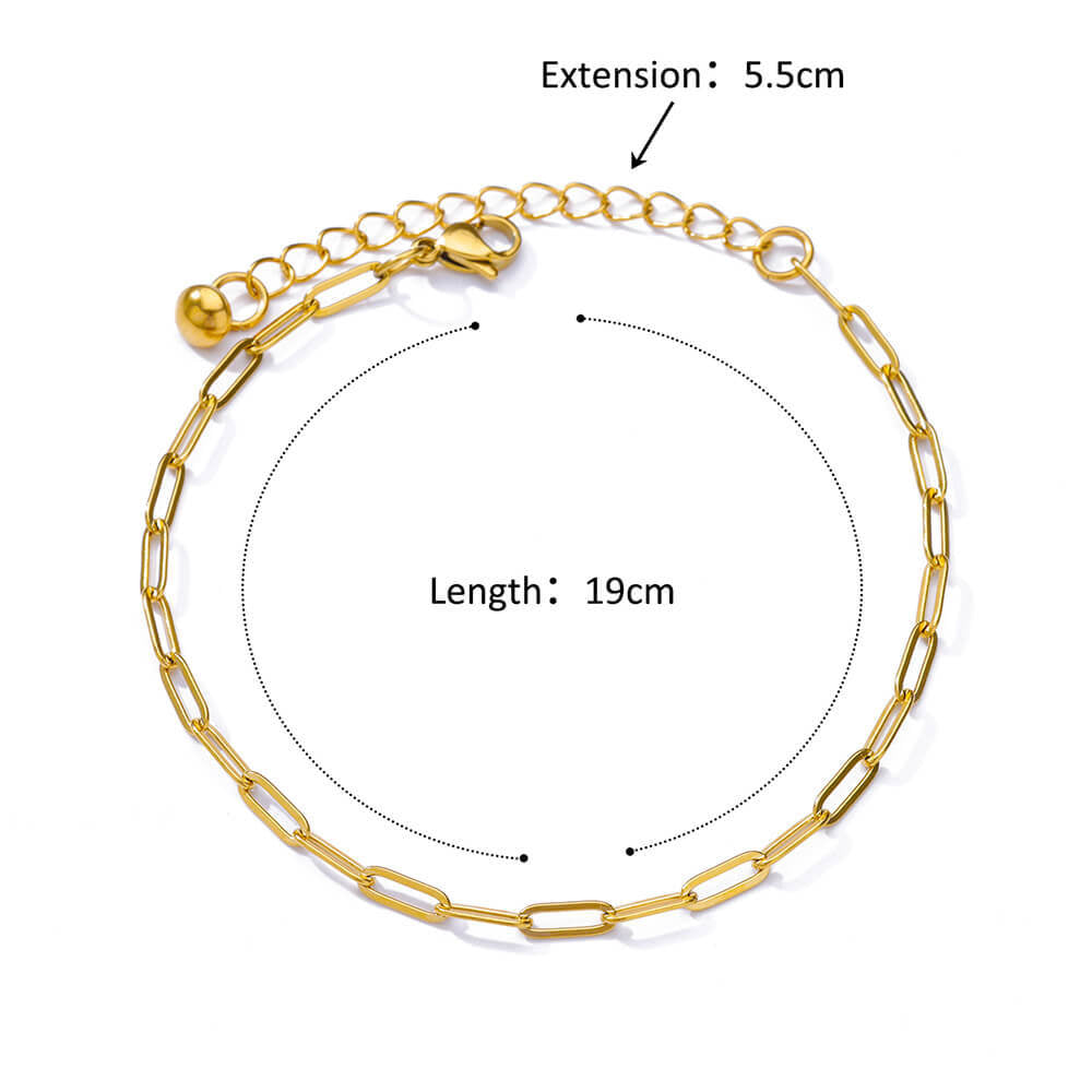 Stainless steel bracelet