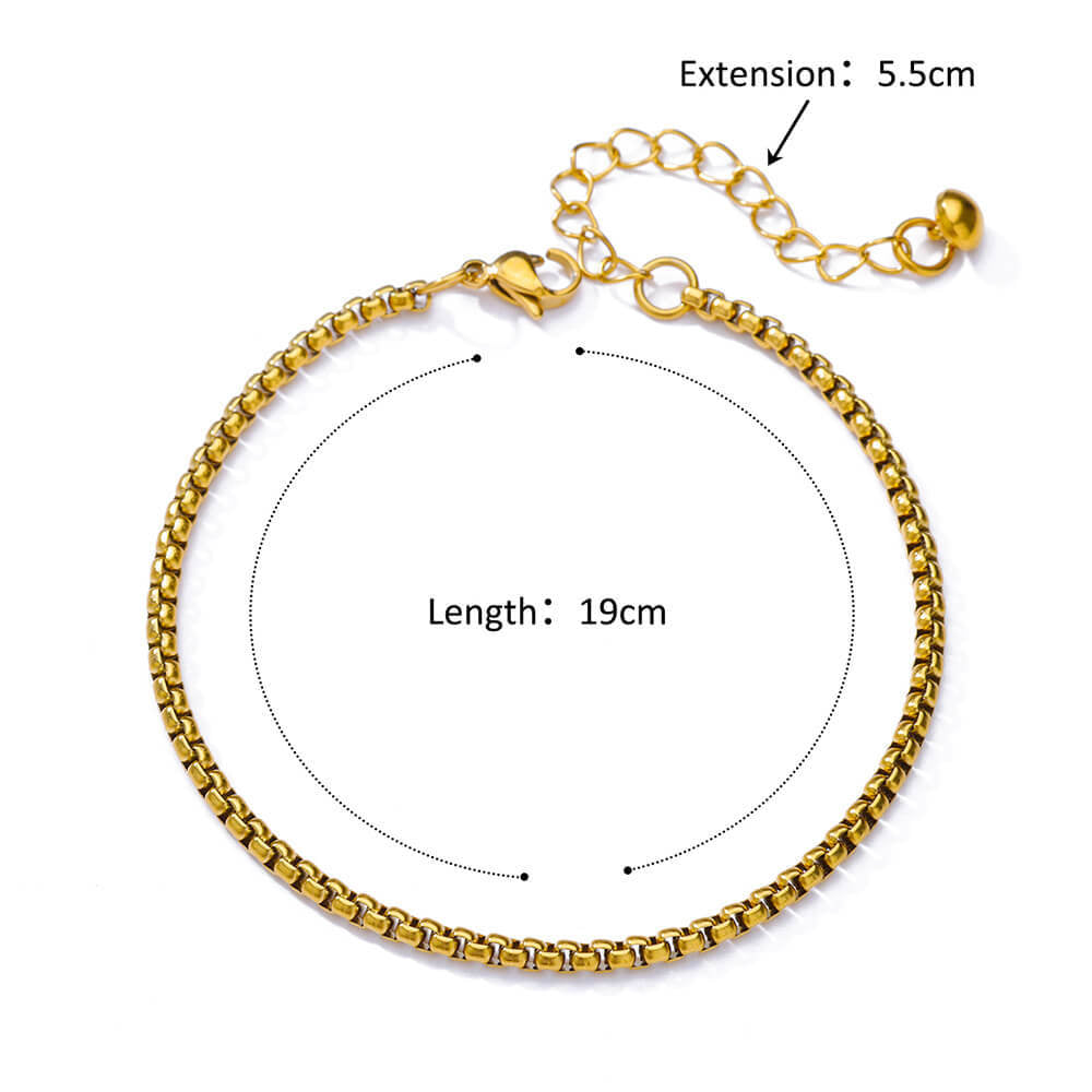 Stainless steel bracelet