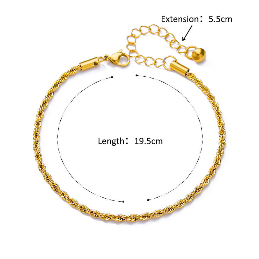 Stainless steel bracelet