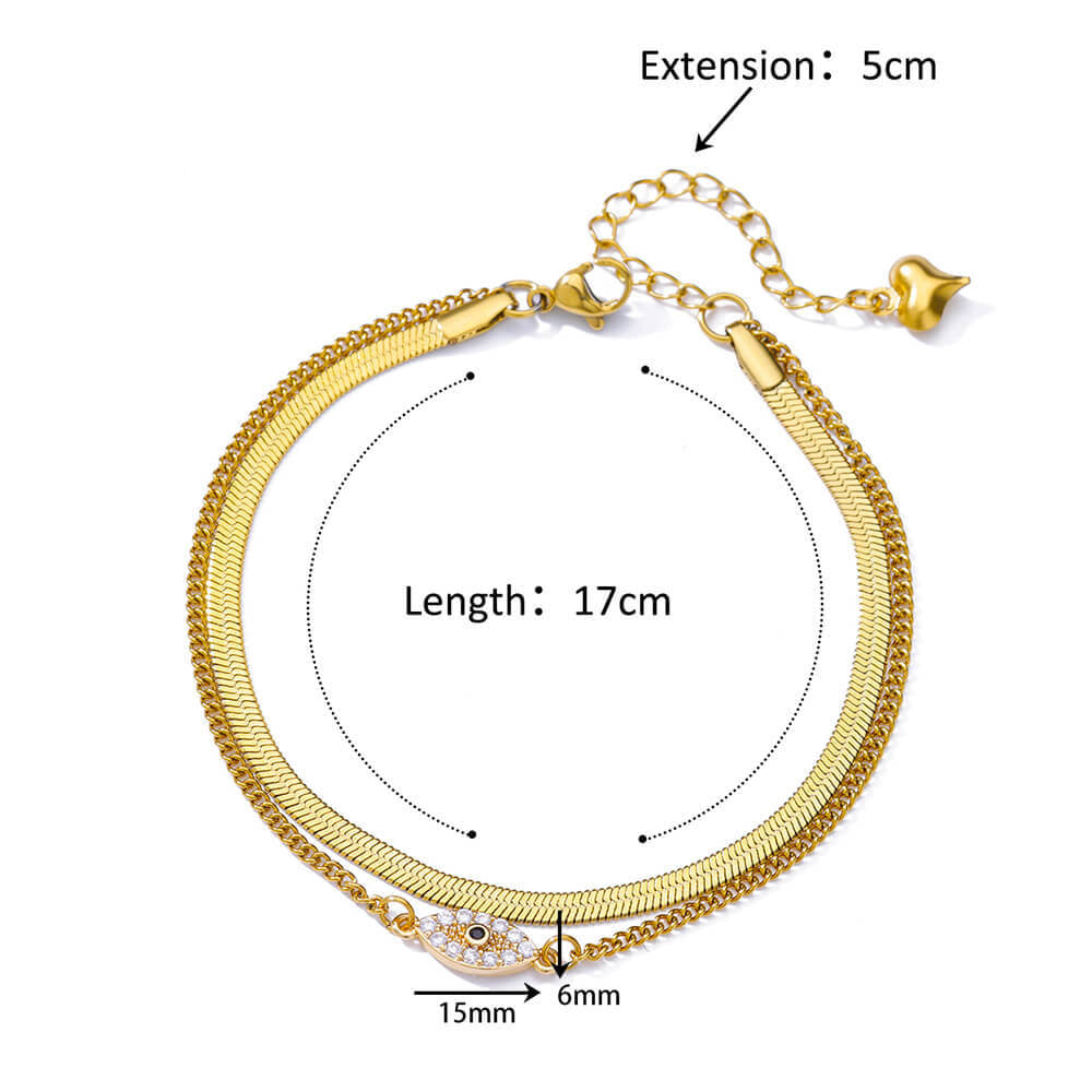 Stainless steel bracelet