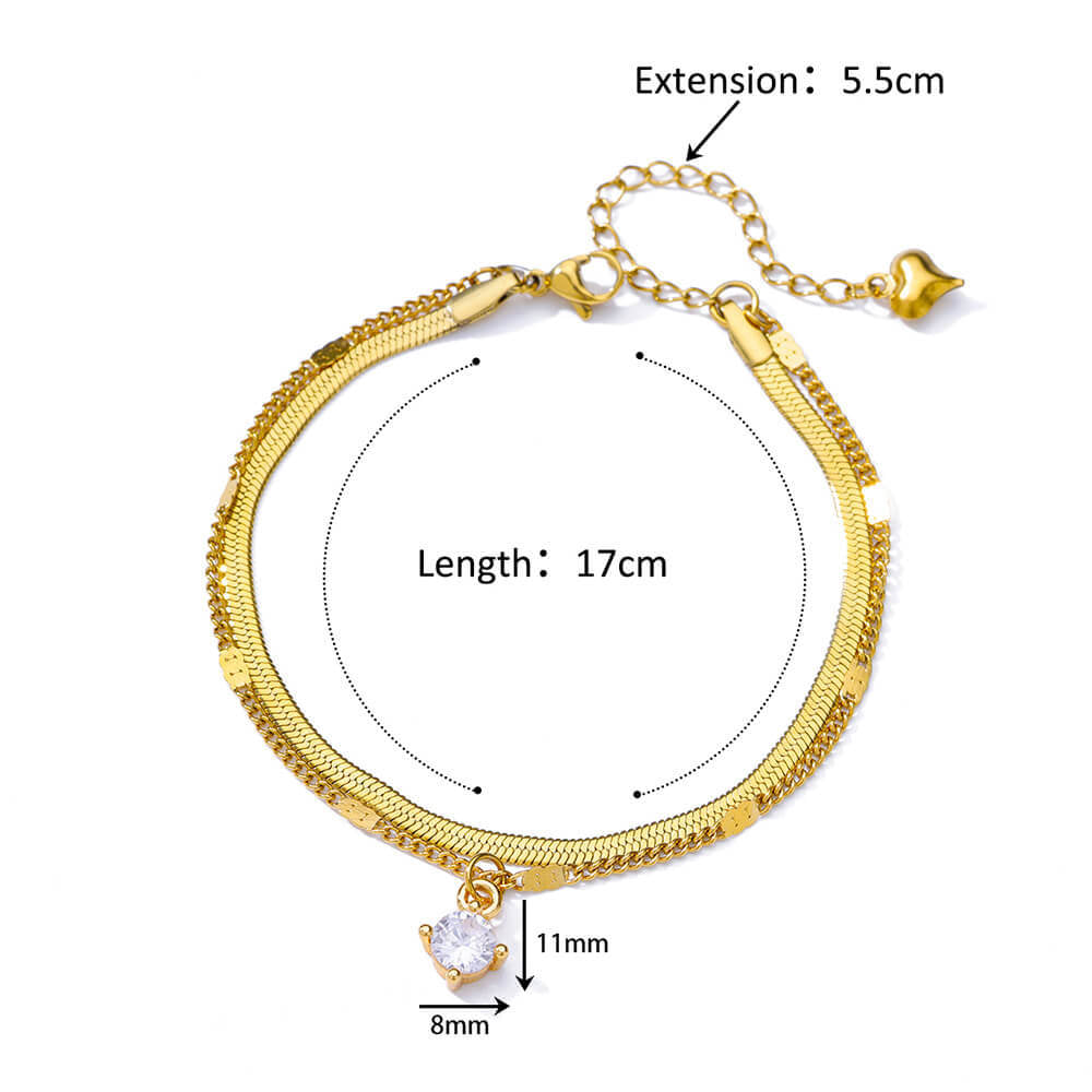 Stainless steel bracelet