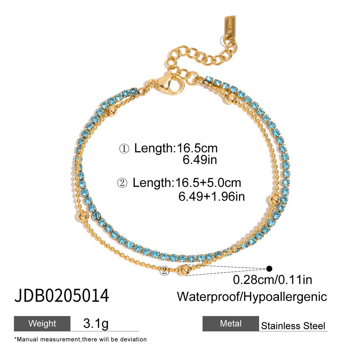 stainless steel bracelet