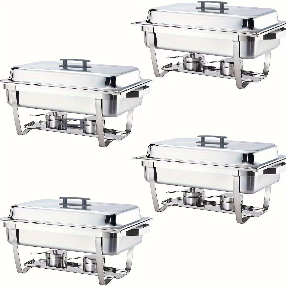 stainless steel buffet stove