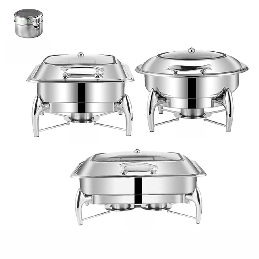 Stainless Steel Buffet Stove with Electric Heating