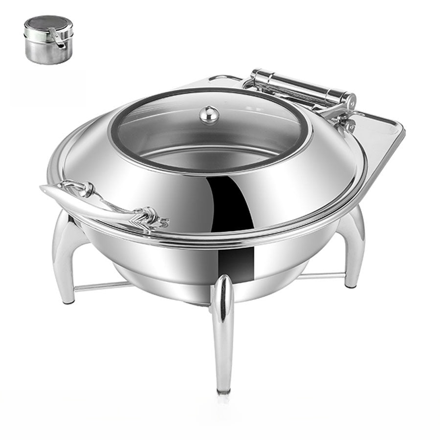 Stainless Steel Buffet Stove with Electric Heating
