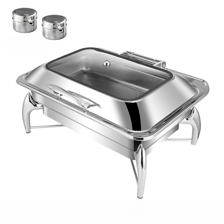 Stainless Steel Buffet Stove with Electric Heating