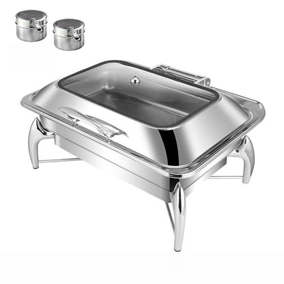Stainless Steel Buffet Stove with Electric Heating
