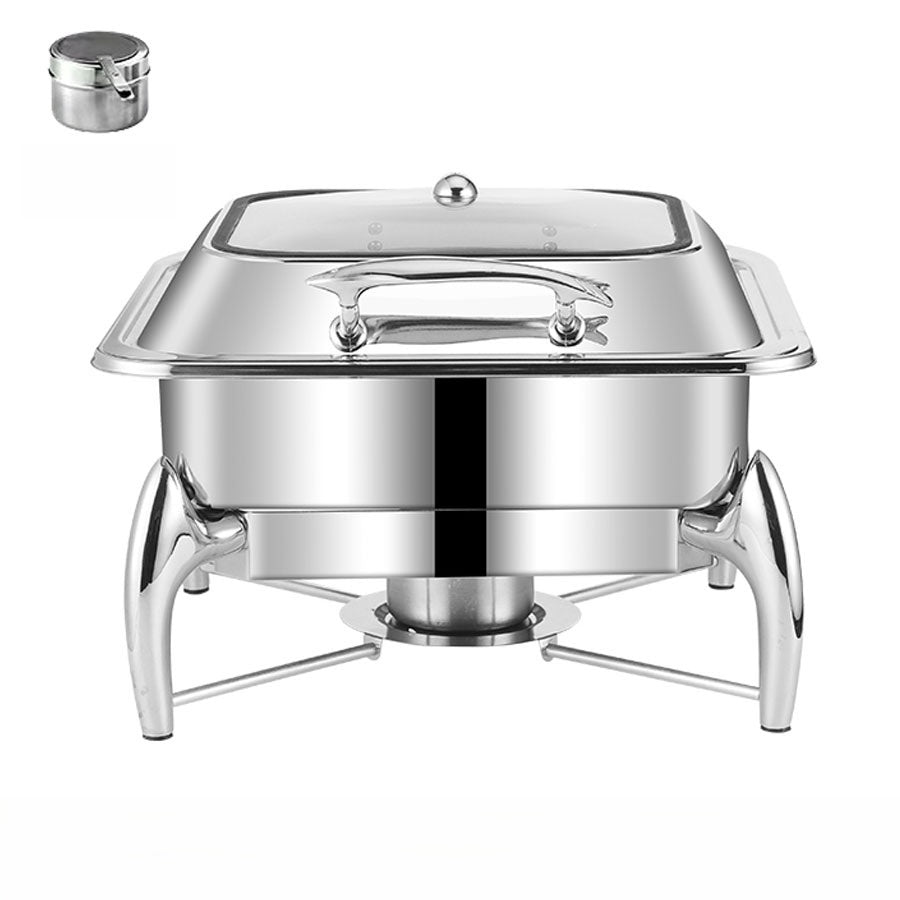 Stainless Steel Buffet Stove with Electric Heating