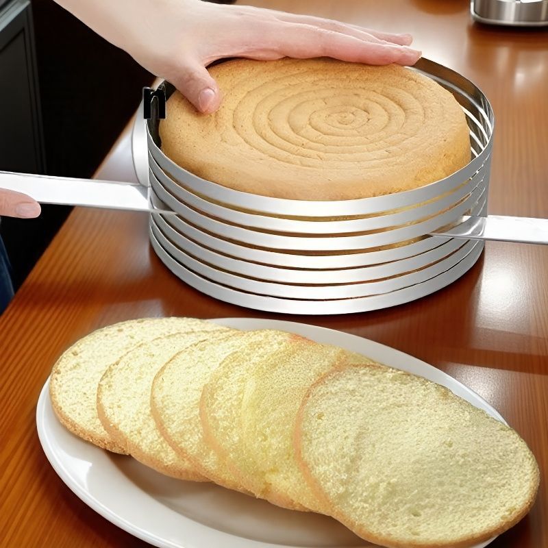 Stainless steel cake divider