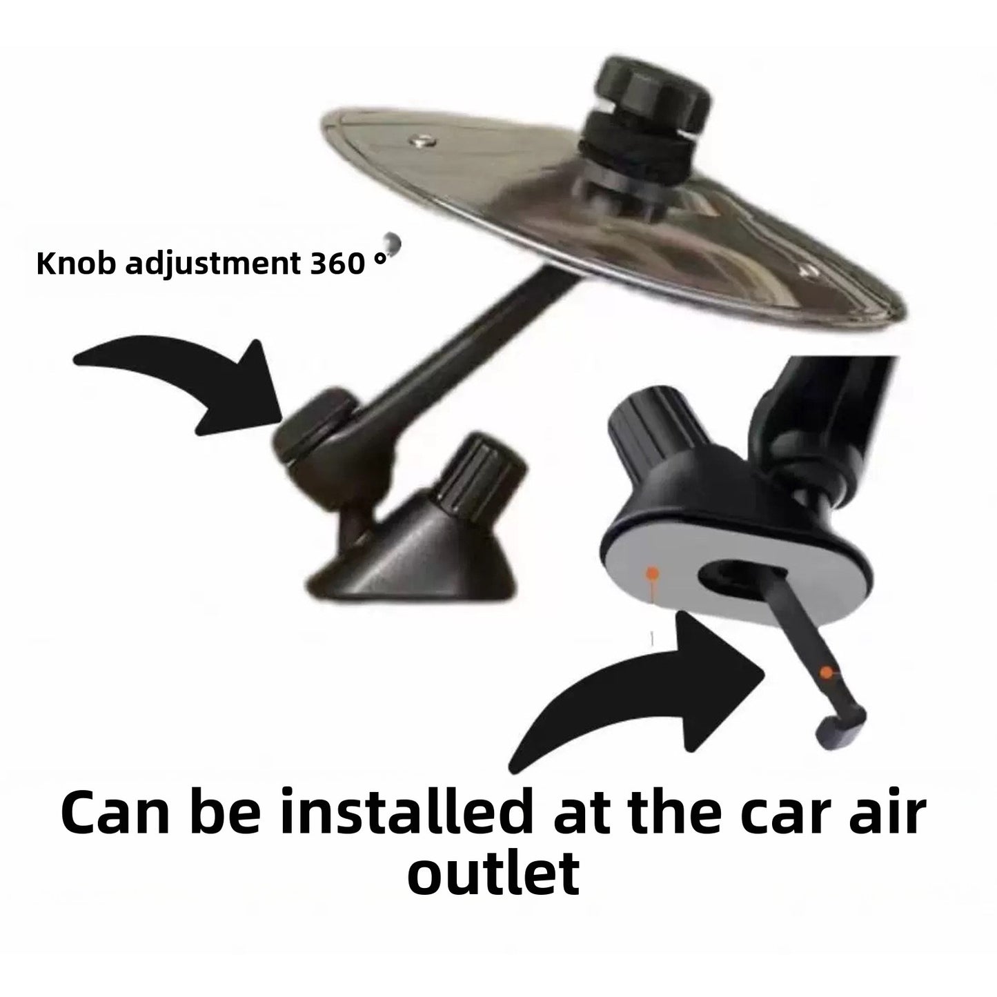 Stainless Steel Car Air Vent Crash Cymbal