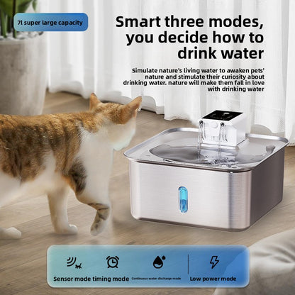 Stainless Steel Cat and Dog Water Dispenser