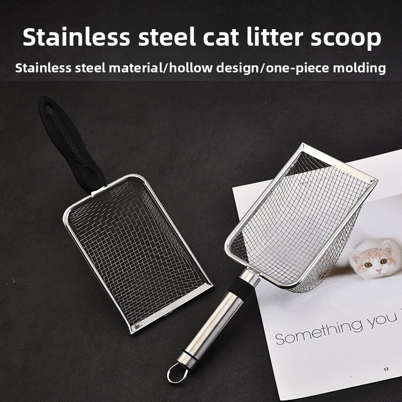Stainless Steel Cat Litter Shovel