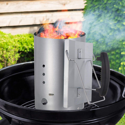 Stainless Steel Charcoal Fire Starter Bucket