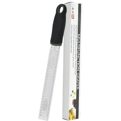 Stainless Steel Cheese & Lemon Zester with Potato & Veg Shredding Function