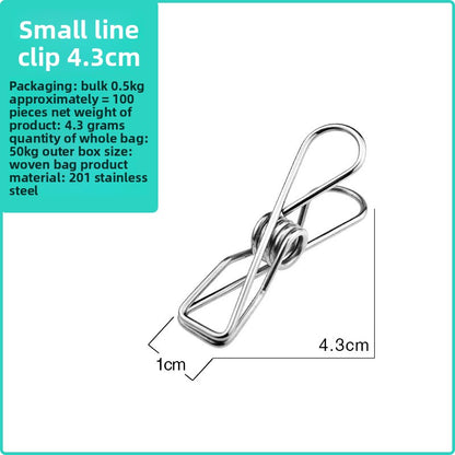 stainless steel clip