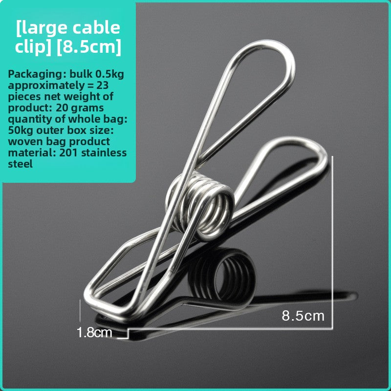 stainless steel clip