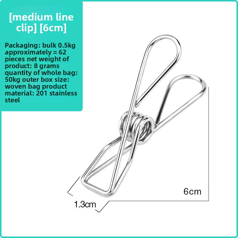 stainless steel clip