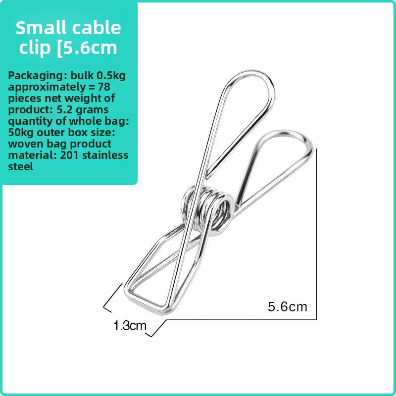 stainless steel clip
