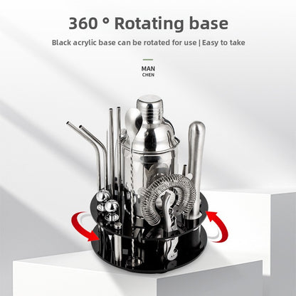 Stainless steel cocktail shaker