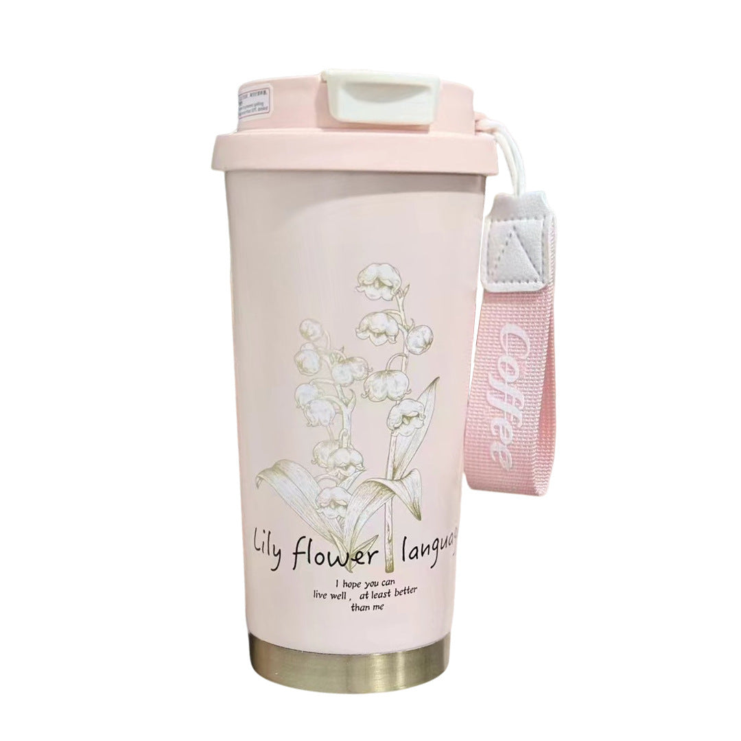Stainless Steel Coffee Cup Large Capacity