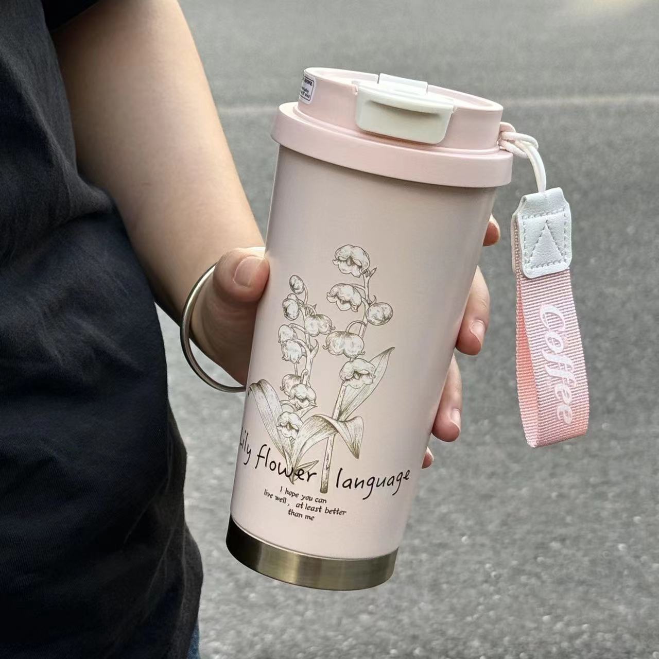 Stainless Steel Coffee Cup Large Capacity