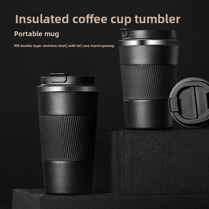 Stainless steel coffee cup travel cup with insulation function