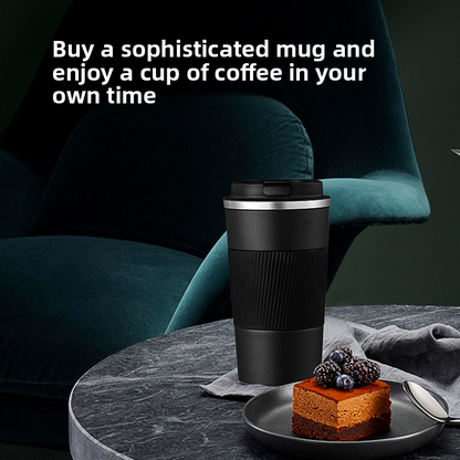 Stainless steel coffee cup travel cup with insulation function