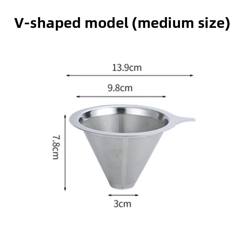 Stainless Steel Coffee Filter Strainer with Ultra Fine Mesh