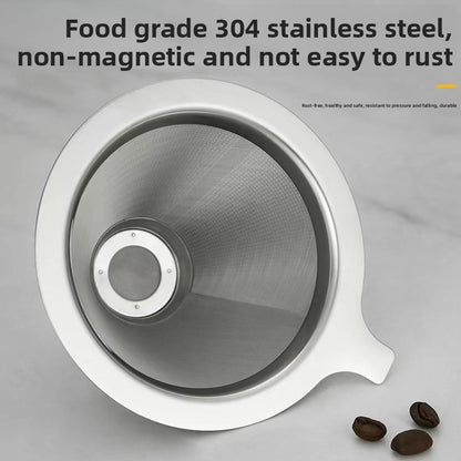 Stainless Steel Coffee Filter Strainer with Ultra Fine Mesh