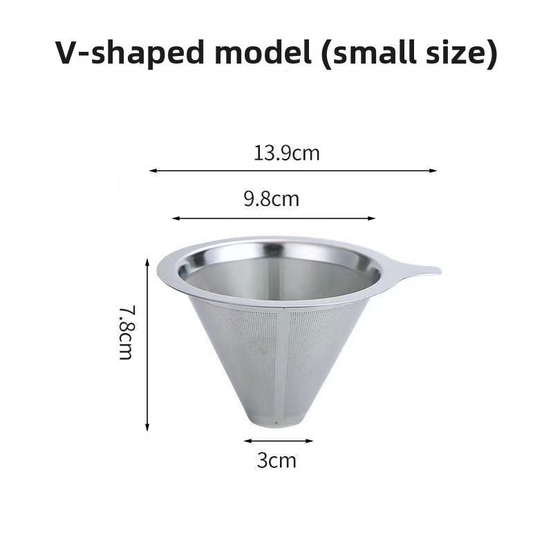 Stainless Steel Coffee Filter Strainer with Ultra Fine Mesh