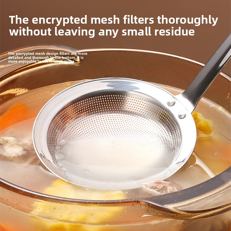 Stainless steel colander for household kitchen