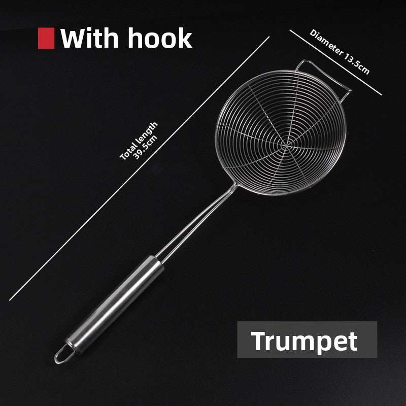 Stainless steel colander