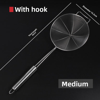 Stainless steel colander