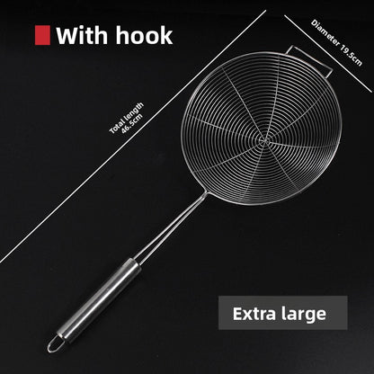 Stainless steel colander