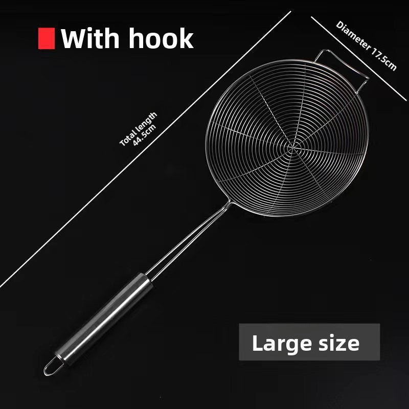Stainless steel colander