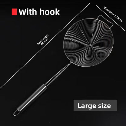 Stainless steel colander