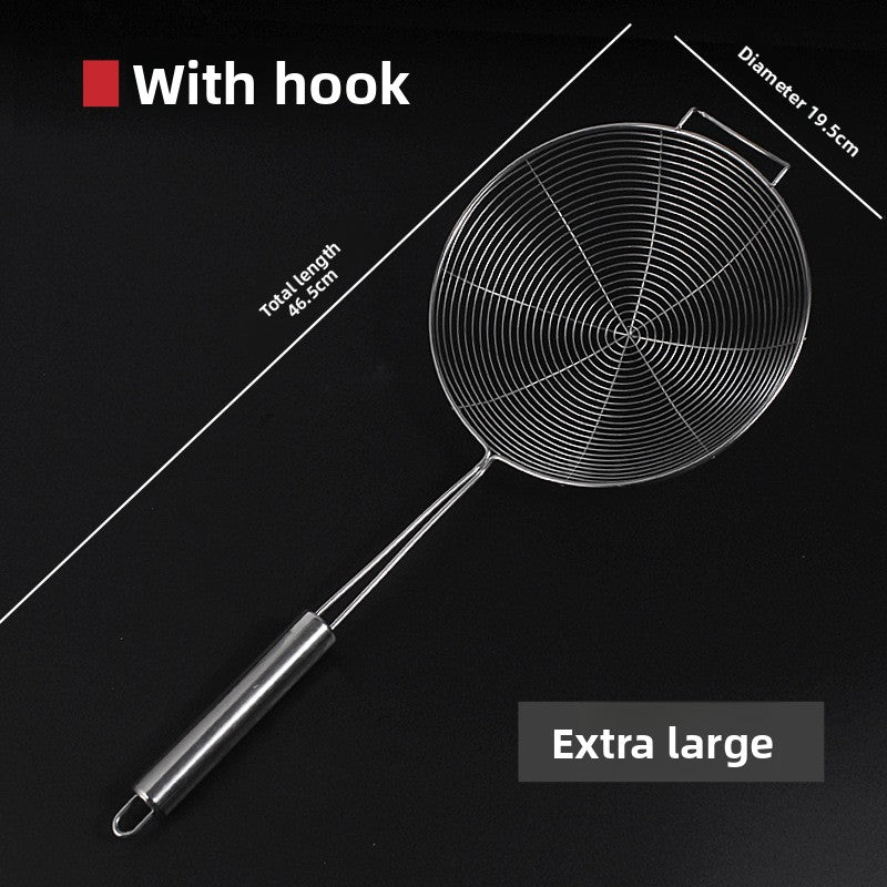 Stainless steel colander