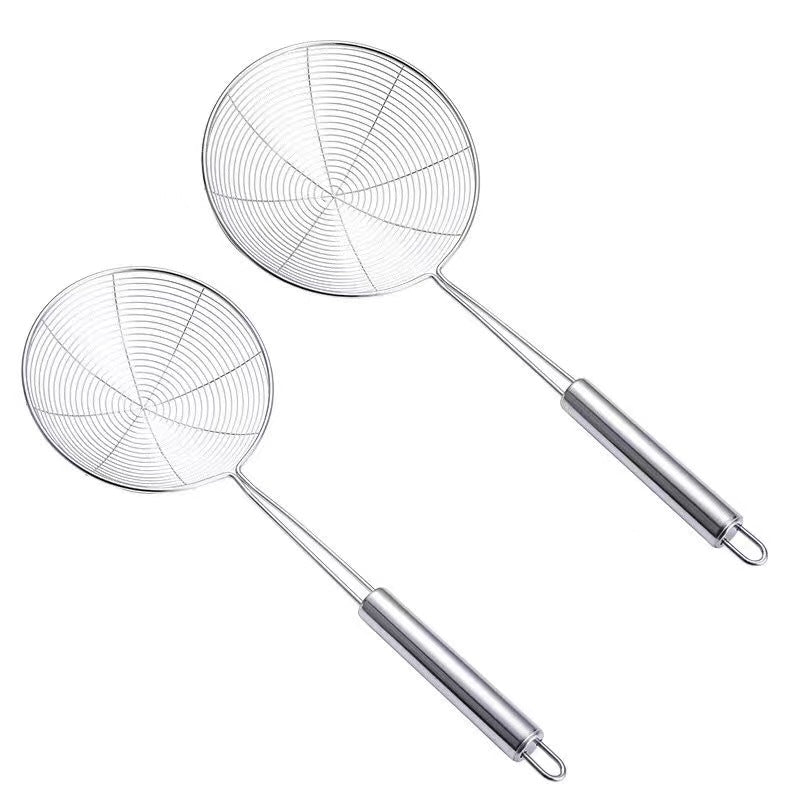 Stainless steel colander