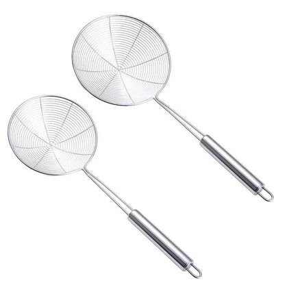 Stainless steel colander