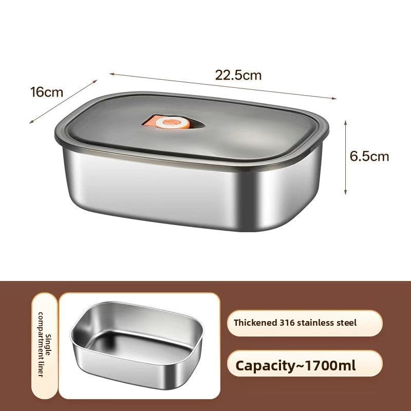 Stainless steel container