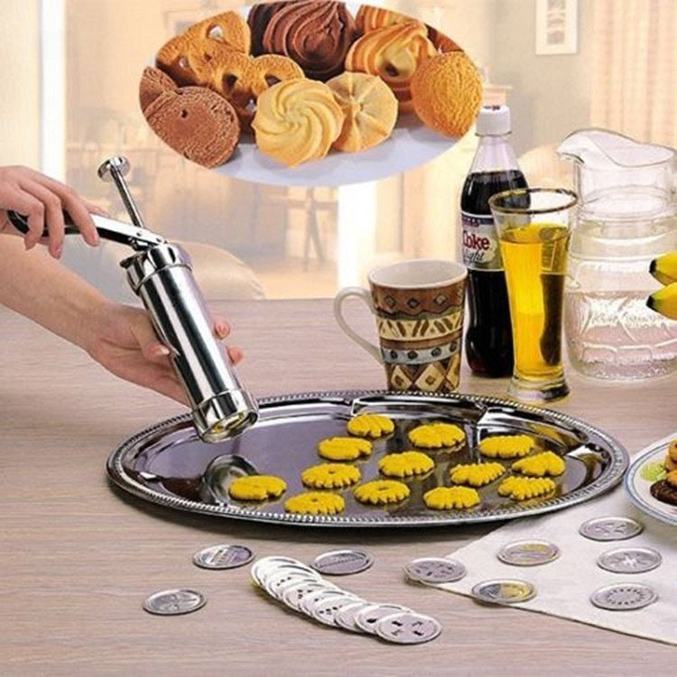 Stainless steel cookie machine extruder