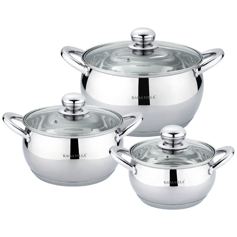Stainless steel cookware