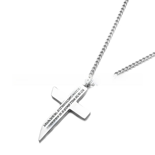 stainless steel cross