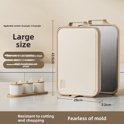 stainless steel cutting board