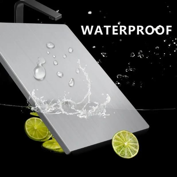 Stainless steel cutting board