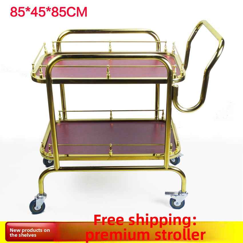 Stainless steel dining cart